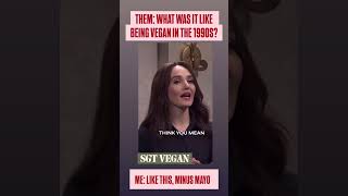 #snl #vegan #plantbased #funny #backintheday #1990s