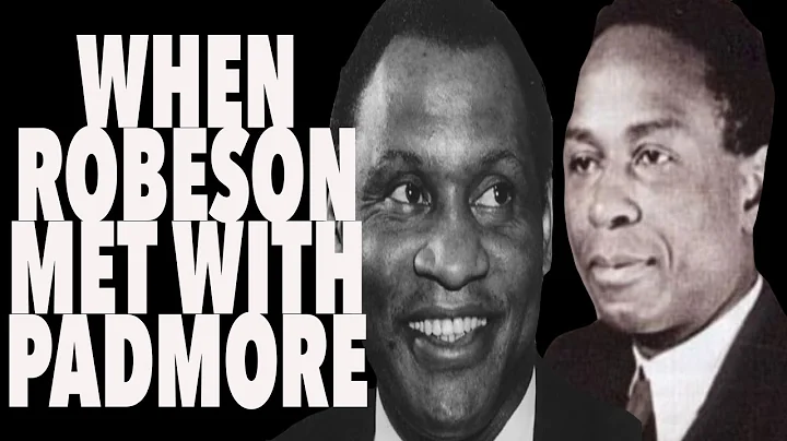 When Paul Robeson Met With George Padmore
