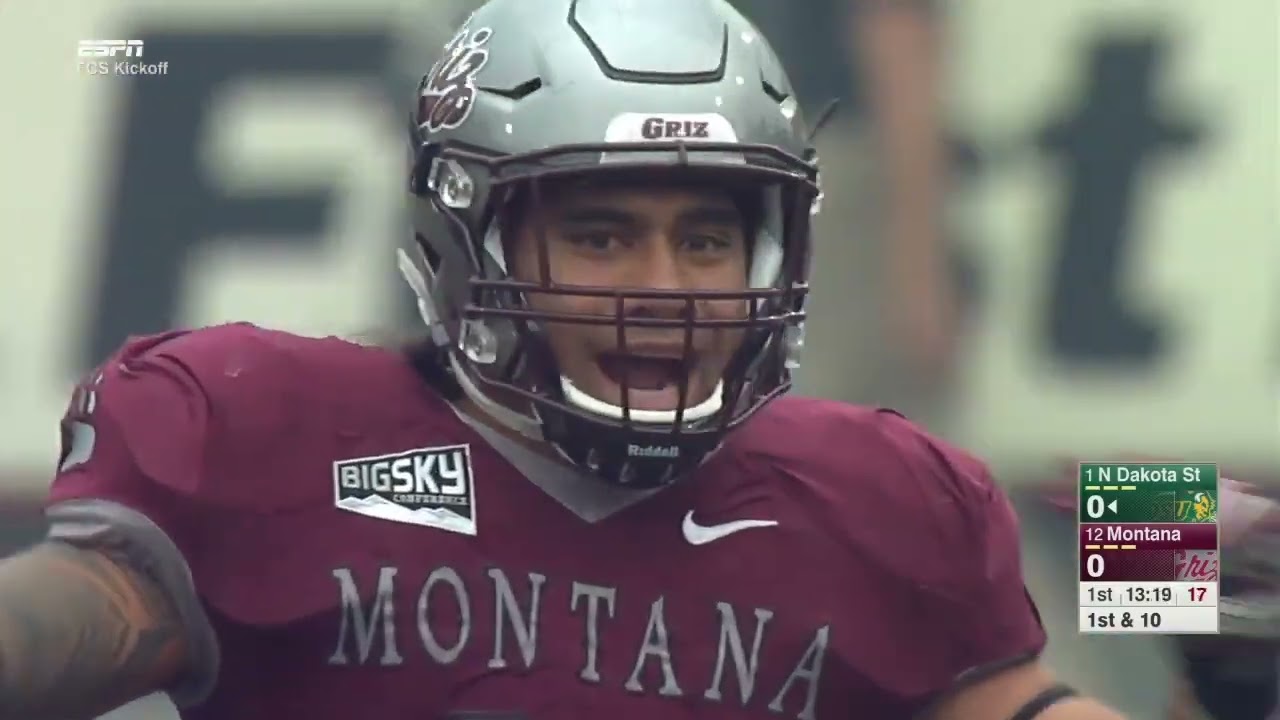 NCAAF 2015 || Week 1 - FCS Kickoff || North Dakota State Bisons vs. Montana Grizzlies ||
