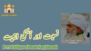 Nisbat Aur Us Ki Ahmiyaat | نسبت اور اُسکی اہمیت | Peer Zulfiqar Naqshbandi DB