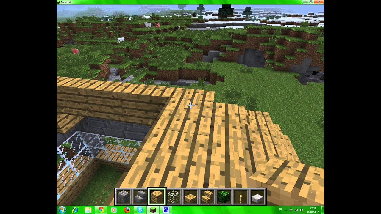 tuto:faire un village sur minecraft partie 2 - YouTube