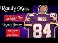 Randy Moss Mitchell & Ness Jersey | Review + On Body