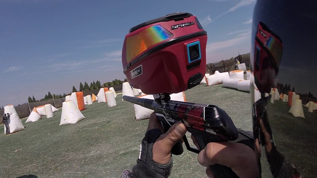 Made a paintball video on a plane back from Hawaii YouTube