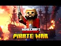 Pirate warfare simulated in minecraft hardcore