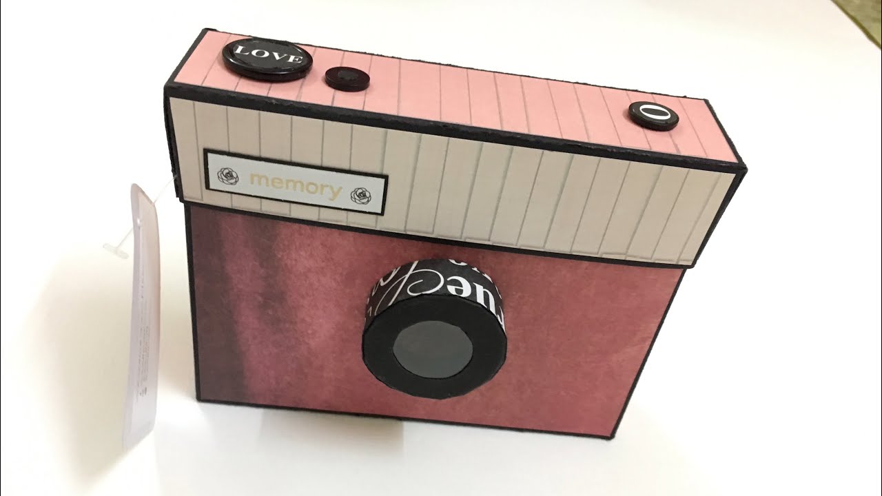 Camera Album DIY Cute and Easy scrapbook/album Gift Ideas for 25th