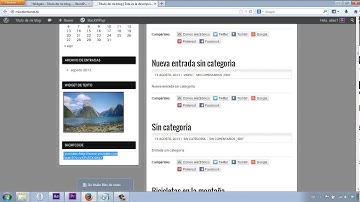 Como usar shortcodes dentro de widgets de texto - Tutorial Wordpress
