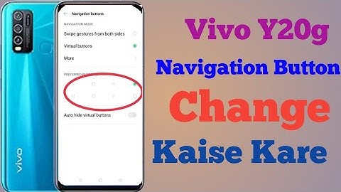 How To Chenge Navigation Button On Vivo Y20g // Vivo Y20g Main Navigation Button Kaise Chenge Kare