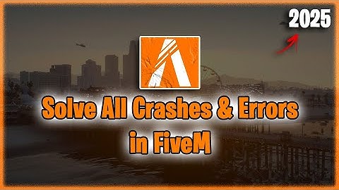 FiveM (GTA V) - How To FIX FiveM Errors & Crashes in (2025)✅