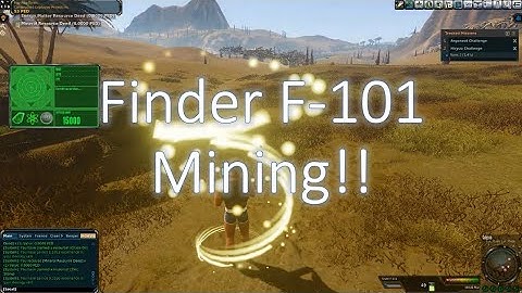 Finder F-101 Mining!! Global!! [Entropia Universe: Mining]