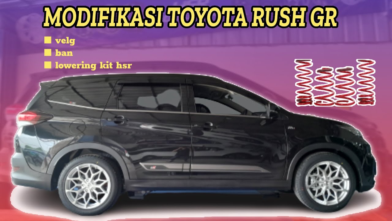 All New Rush Modif Velg 20 Inchi: Antara Gaya dan Fungsionalitas