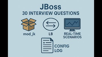 JBoss 30 Interview Questions on mod_jk, LB and Real-time Scenarios, config, logs #jboss #apache