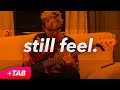 half•alive - still feel. (BASS COVER +TAB in Video)