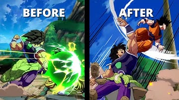 DBS Broly Changes! Before and After Comparison!! | Dragon Ball FighterZ New Patch