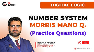 Number Systems - Morris Mano Book Practice Questions | Digital Logic