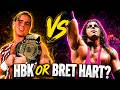 Bret Hart or HBK Shawn Michaels - Exploring Who The Best Was! *CLIPS*