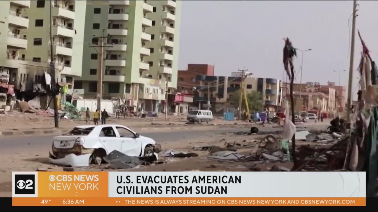 U.S. State Department evacuating Americans from Sudan