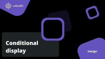 Conditional display in WeWeb: hide items that don