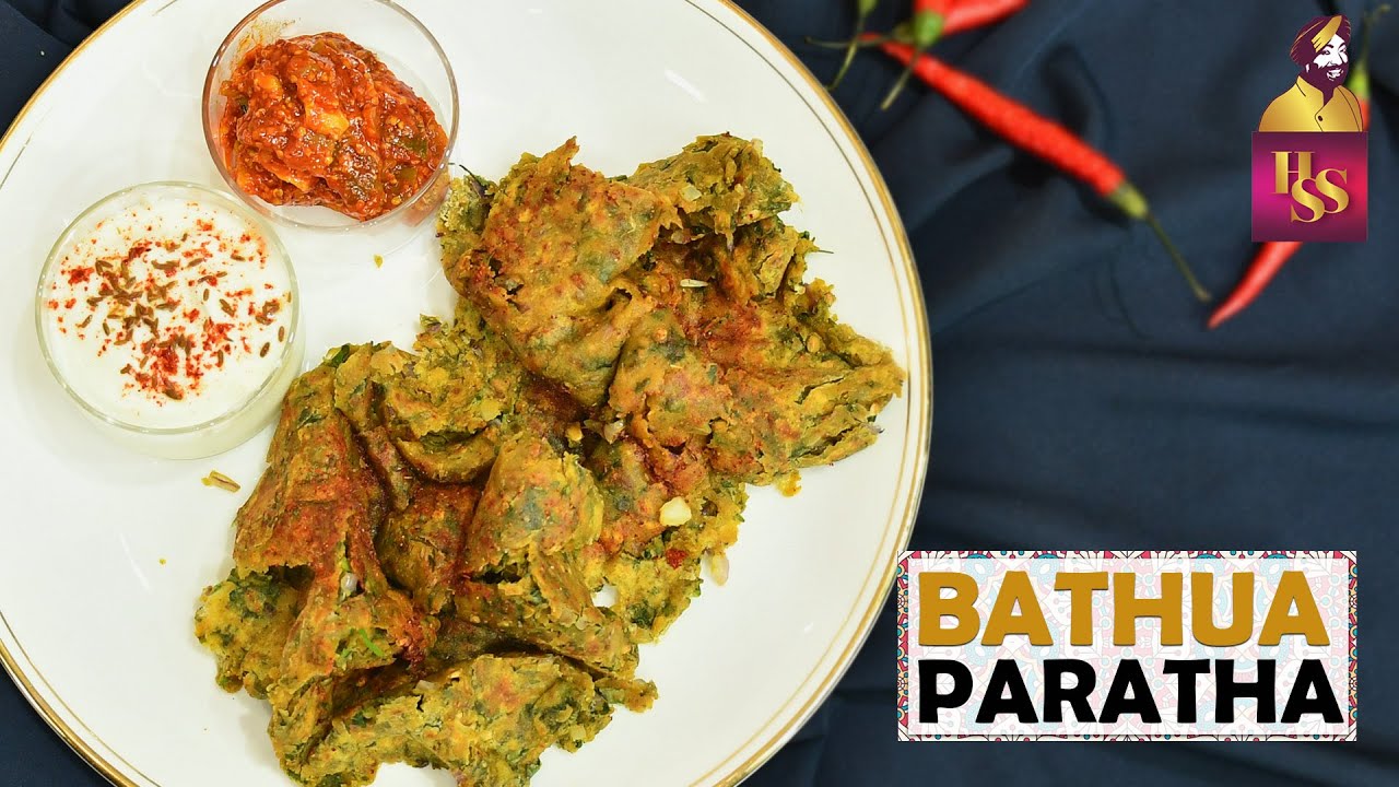 Bathua paratha Recipe | बथुआ के परांठे | How to make Bathua Paratha | #ChefHarpalSingh | chefharpalsingh