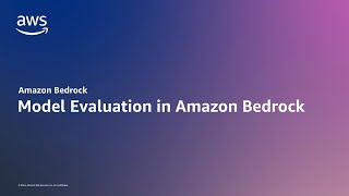 Model Evaluation in Amazon Bedrock to compare & choose the right FMs | Amazon Web Services Profile