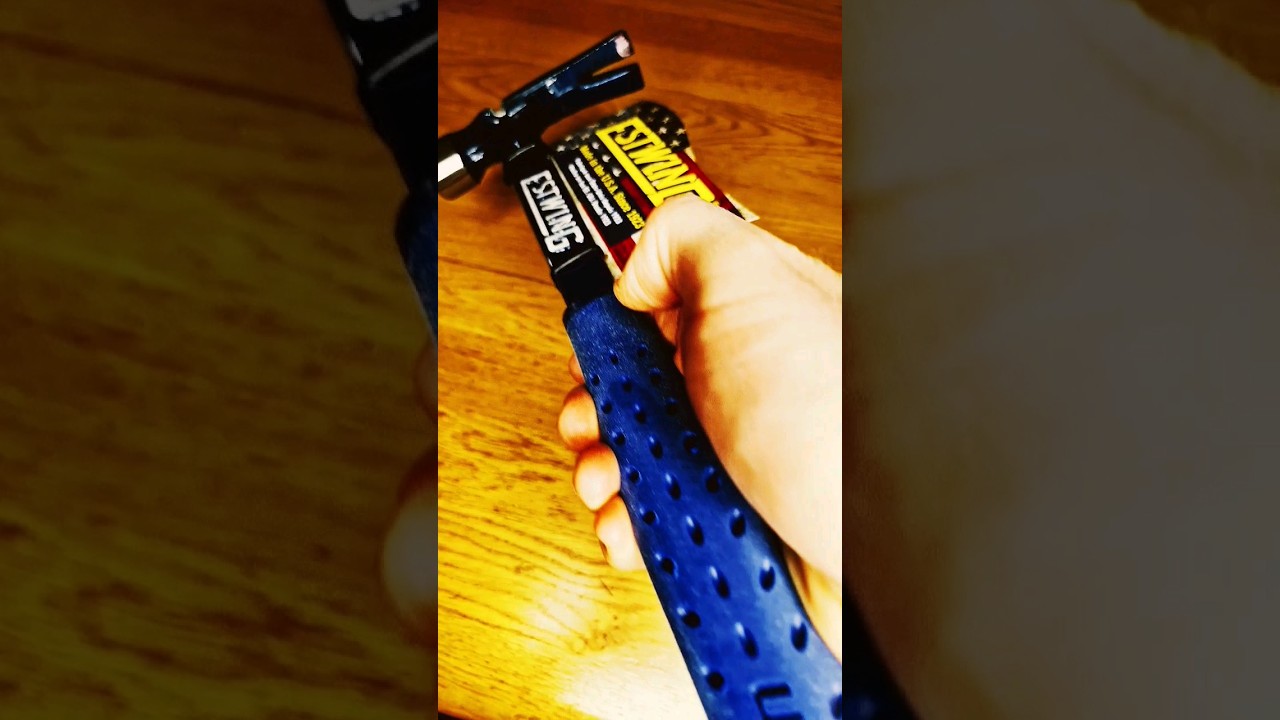 Estwing 19oz rip claw framing hammer.