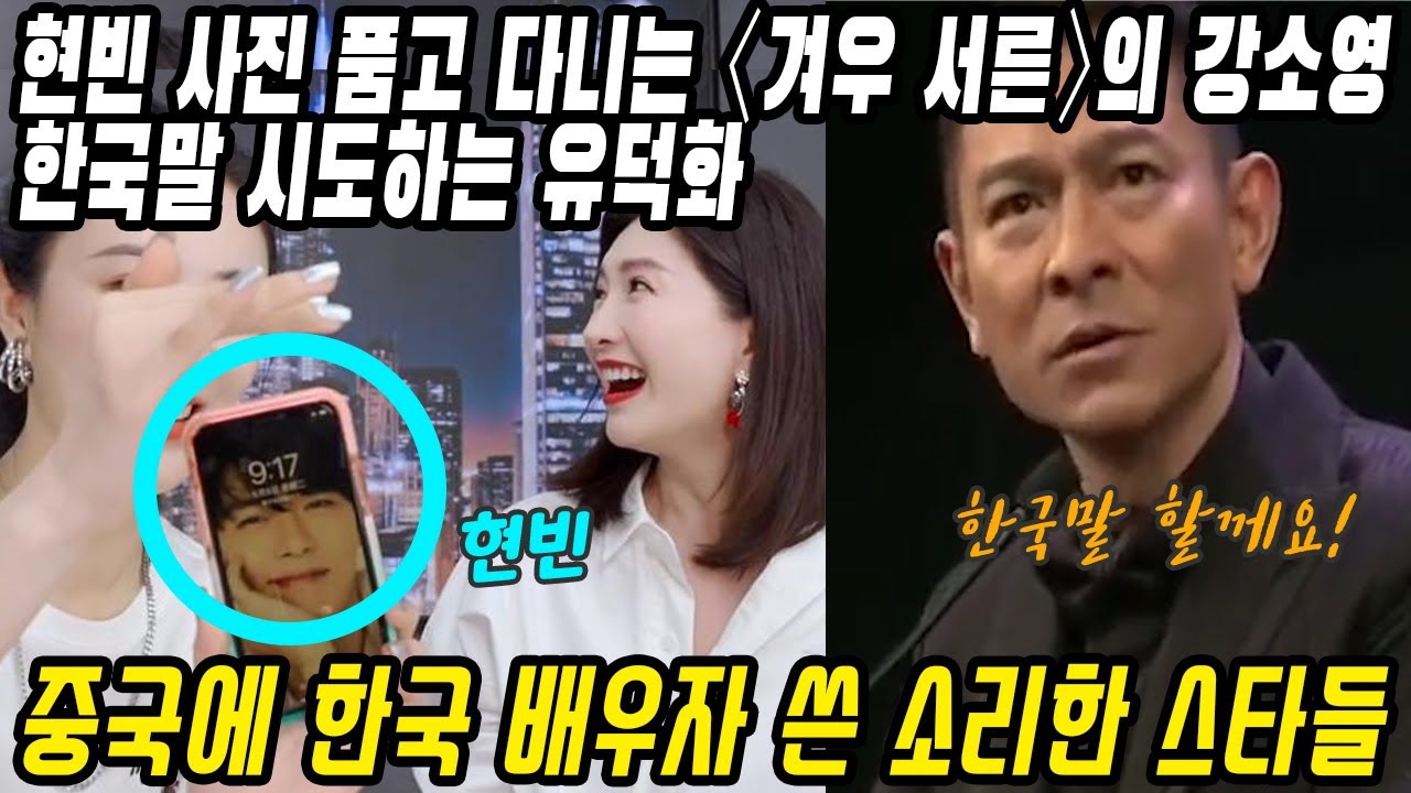 중국반응│한국을 배워야 한다며 중국에 쓴소리하는 중화권 스타들│한국에 대한 사랑을 공개적으로 밝힌 중국인 연예인│한국이랑 작품활동 하고 싶어요│중국어로[路]
