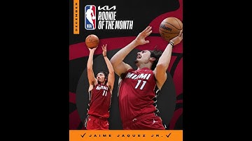 Jaime Jaquez Jr. NBA Rookie of the Month for December Highlights/Tribute