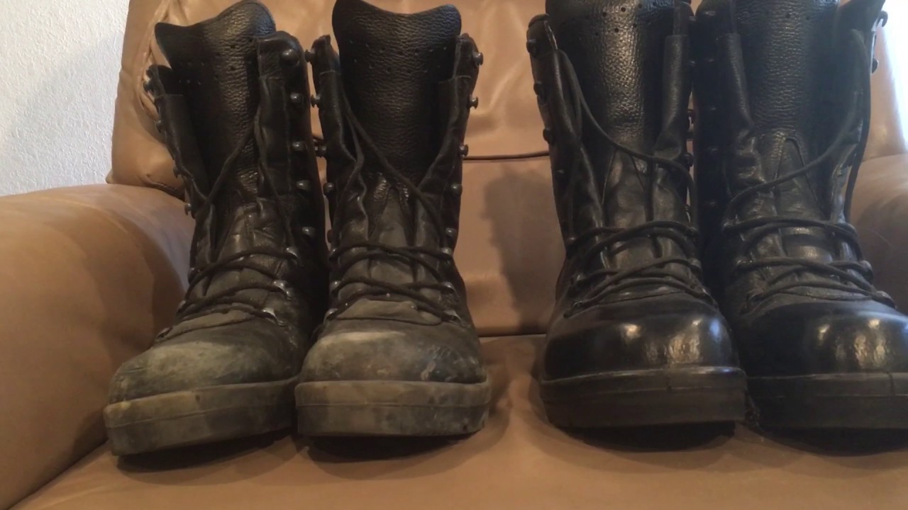 German Model 2007 Combat Boots - Youtube