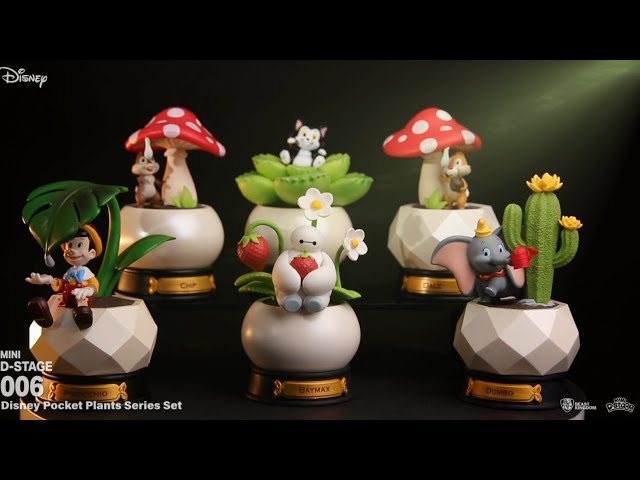 Beast Kingdom/MDS-006 Disney Pocket Plants Sereis - YouTube