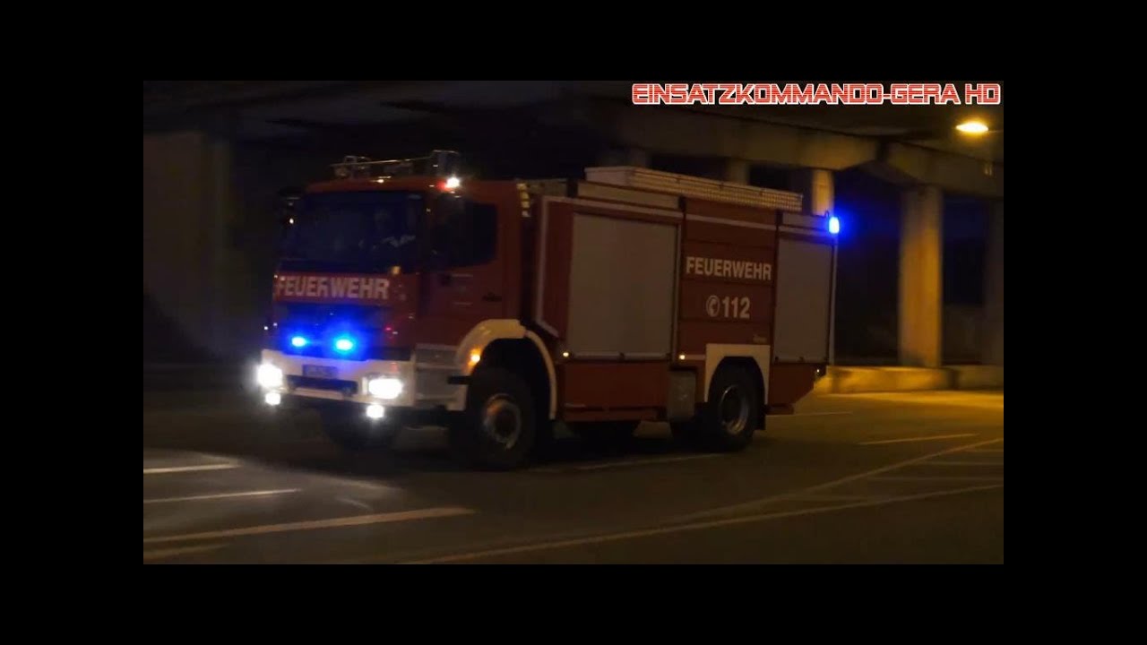 +++ zum ersten Mal gefilmt! +++ neues TLF 4000 FF Gera-Liebschwitz