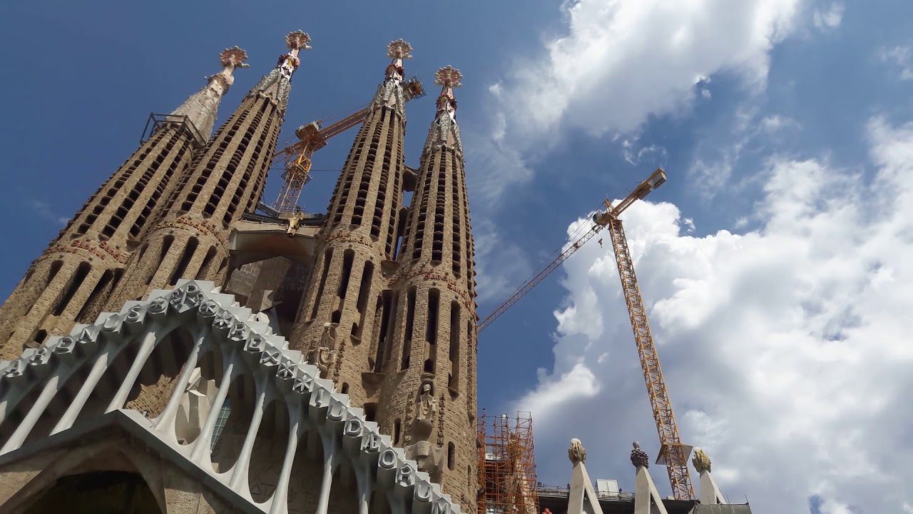 Visita A Igreja Sagrada Familia Em Barcelona Youtube