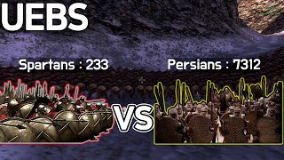 Spartans 200 vs Persians 7000 UEBS 300