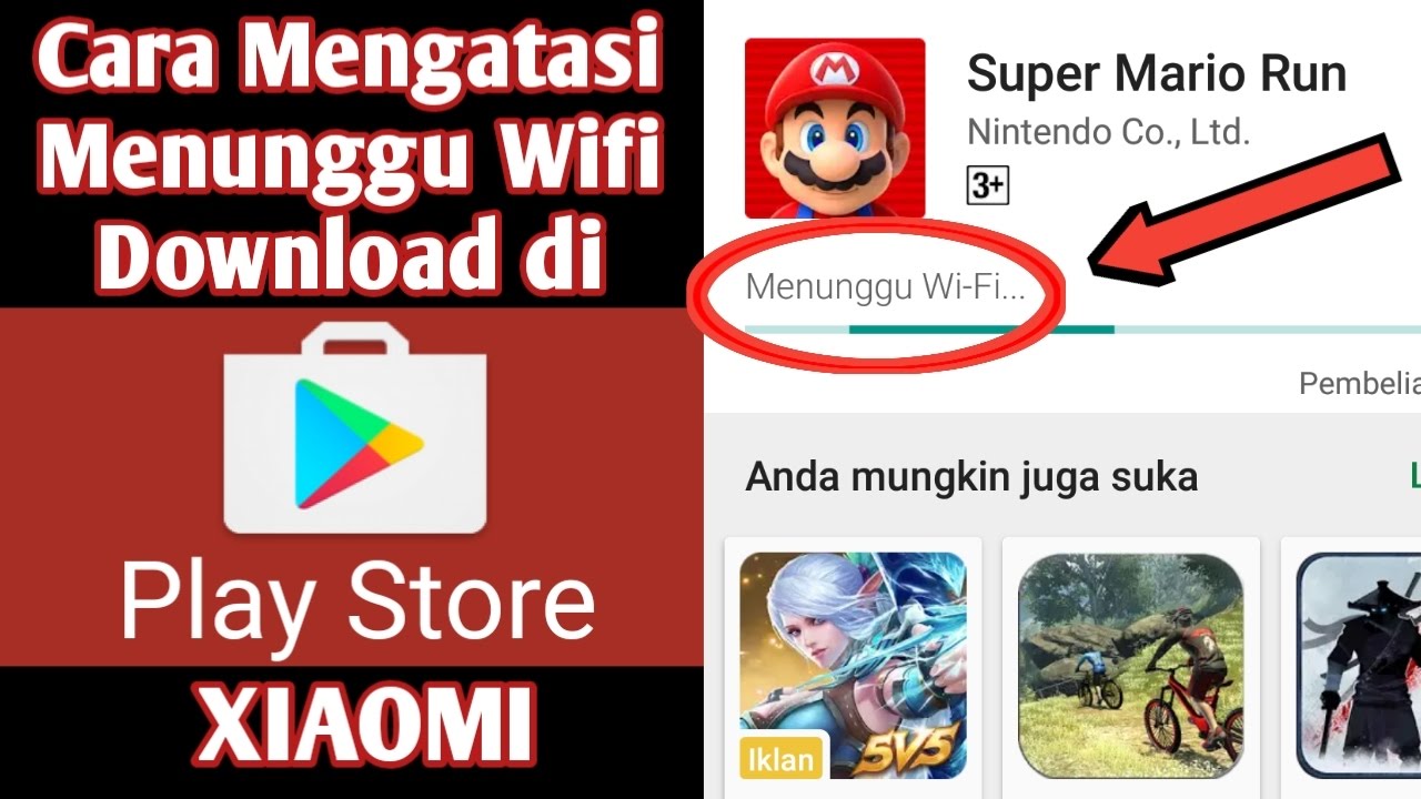 Cara Mengatasi Playstore Menunggu Wifi Sa At Download Di Xiaomi