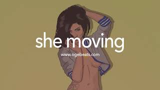 Video thumbnail of "Dancehall Instrumental | Afrobeat Type Beat ("She Moving") 2022"
