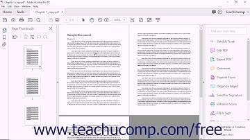 Acrobat Pro DC Tutorial Changing the Viewing Options- Adobe Acrobat Pro DC Training Tutorial Course