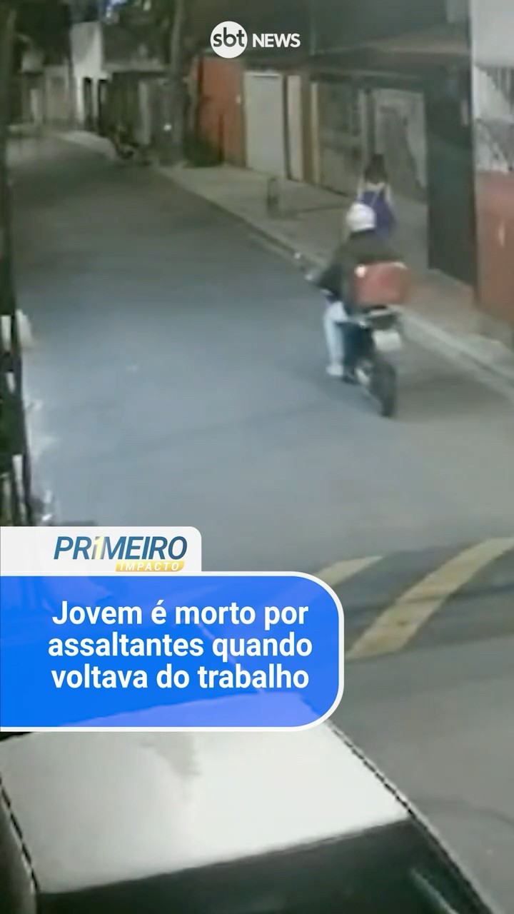 Jovem é morto por assaltantes quando voltava do trabalho em SP