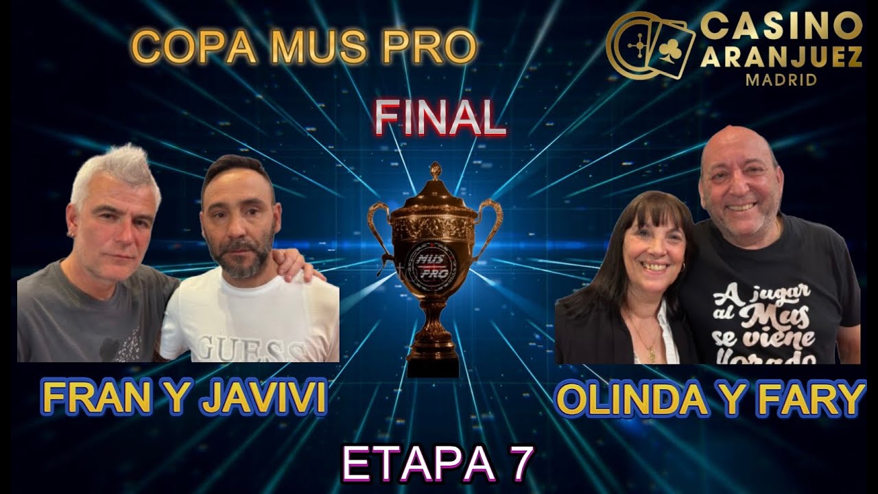 COPA MUS PRO ARANJUEZ ETAPA 6. FINAL. Fary y Olinda Dos Santos vs Fran De La Guerra y Javivi Benito