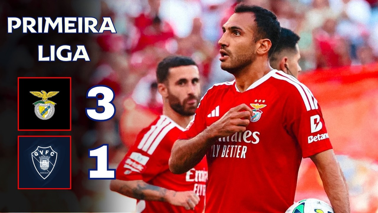Benfica - Gil Vicente | 3-1 | Highlights | Primeira Liga 2026-27 | benfica gil vicente