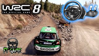 WRC 8 FIA World Rally Championship Gameplay and Thrustmaster Settings!