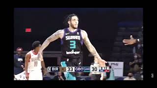 LiAngelo Ball Scores First Points In G League W\/ Greensboro Swarm!