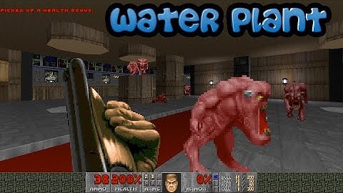 Doom 2: Water Plant - a first map by AvrgUser - UV blind run