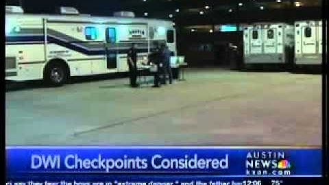 Sobriety checkpoints