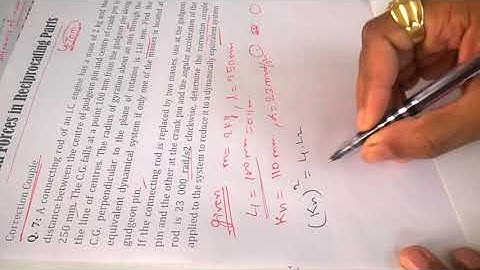 DOM-Numerical on Correction Couple - 7 Reciprocating unbalanced #mass #machine #balancing #dynamics