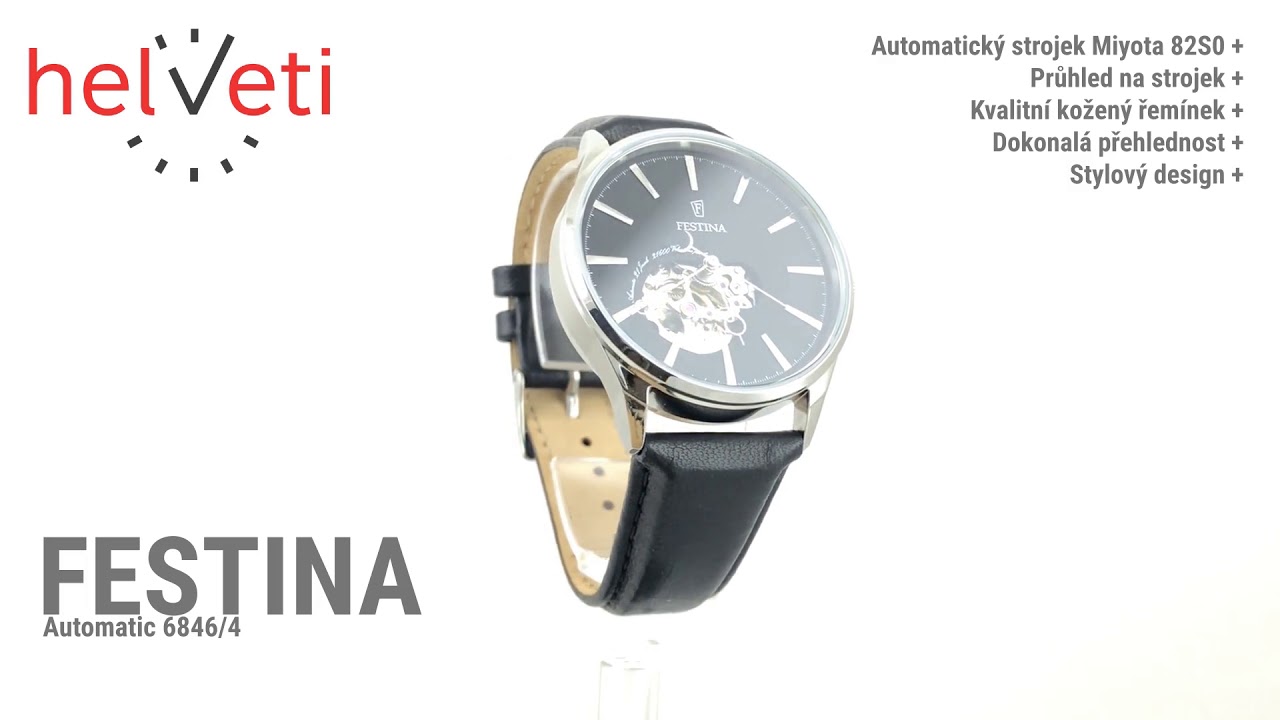 Festina Automatic 6846/4 - YouTube