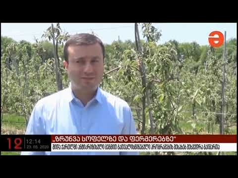 შიდა ქართლში მცხოვრებ ფერმერებს სოფლი მეურნეობის ანტიკრიზისული გეგმა გააცნეს