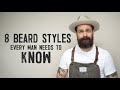 8 BEARD STYLES EVERY MAN NEEDS TO KNOW IN 2021