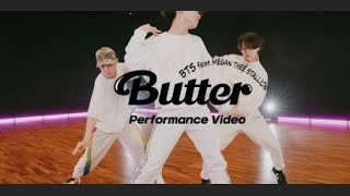 رقص جيهوب و جيمين و جونغكوك على اغنية ريمكس Butter بالتعاون مع ميغان #bts