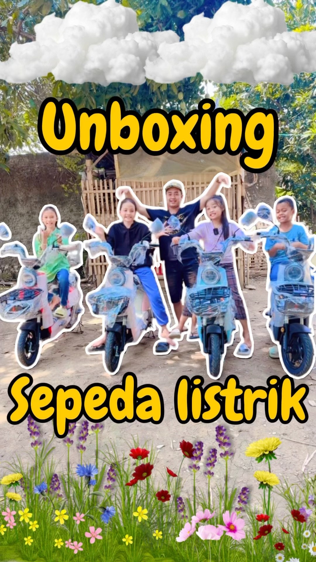 Unboxing Sepeda Listrik Bocil? #Shorts