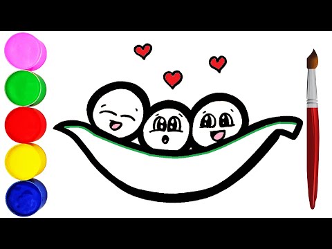 Video: Wie Man Erbsen Zeichnet