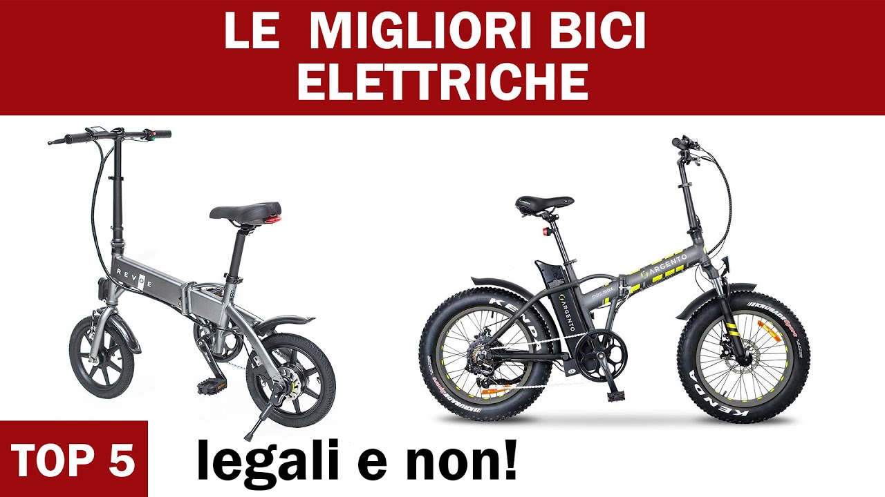 Le 5 MIGLIORI BICI ELETTRICHE del 2022: Economiche, legali e non! - YouTube