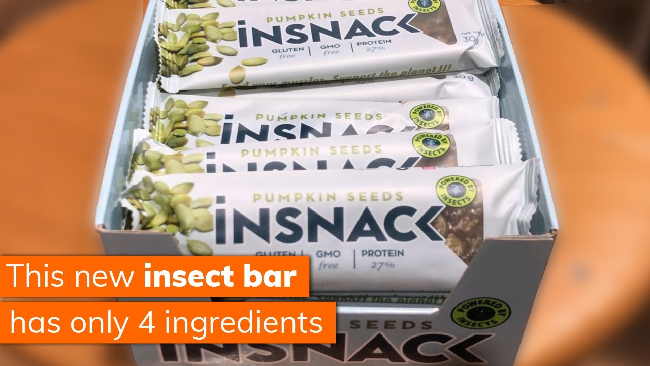 New Insektenriegel: Mehlwürmer und 3 andere Zutaten | Interview mit INSNACK (englisch)